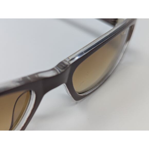 VTG Oakley Sunglasses Logo Frames Translucent/Black ZX 2449 w/ Case USA ** - Picture 8 of 10